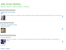 Tablet Screenshot of jollygreenmonkey.blogspot.com