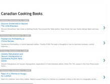 Tablet Screenshot of canadian-cooking.blogspot.com