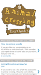 Mobile Screenshot of animal-crossing-tips.blogspot.com