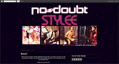 Desktop Screenshot of nodoubtstylee.blogspot.com