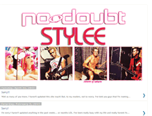 Tablet Screenshot of nodoubtstylee.blogspot.com