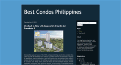 Desktop Screenshot of best-condos-philippines.blogspot.com