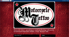 Desktop Screenshot of motorcycle-tattoo.blogspot.com