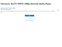 Tablet Screenshot of nextv-vmp75.blogspot.com