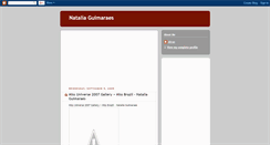 Desktop Screenshot of natalia-guimaraes-brazil.blogspot.com