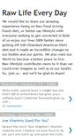 Mobile Screenshot of 365raw.blogspot.com