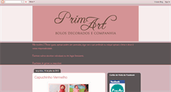 Desktop Screenshot of bolosdecorados-primart.blogspot.com