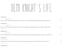 Tablet Screenshot of demiknightslife.blogspot.com