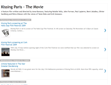 Tablet Screenshot of kissingparisfilm.blogspot.com