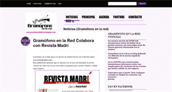 Desktop Screenshot of noticias-gramofonoenlared.blogspot.com