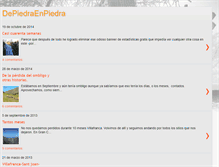 Tablet Screenshot of depiedraenpiedra.blogspot.com