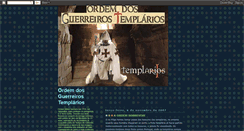 Desktop Screenshot of ordemdosguerreirostemplarios.blogspot.com