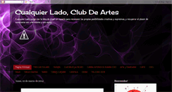 Desktop Screenshot of cualquierladoteatro.blogspot.com