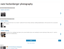 Tablet Screenshot of nateheckenbergerphotography.blogspot.com