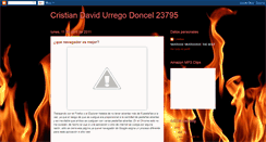 Desktop Screenshot of cristianurrego.blogspot.com