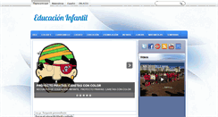 Desktop Screenshot of infantileducando.blogspot.com
