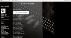 Desktop Screenshot of belhosworld.blogspot.com