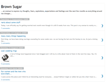 Tablet Screenshot of brownsugar-31.blogspot.com