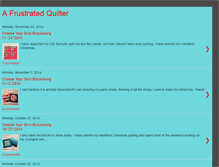 Tablet Screenshot of frustratedquilter.blogspot.com