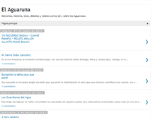 Tablet Screenshot of elaguaruna.blogspot.com