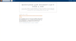 Desktop Screenshot of motivatedlawstudent.blogspot.com