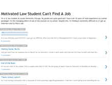 Tablet Screenshot of motivatedlawstudent.blogspot.com