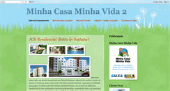 Desktop Screenshot of minhacasaminhavida2010.blogspot.com