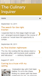 Mobile Screenshot of culinaryinquirer.blogspot.com