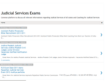 Tablet Screenshot of law-exams-coaching.blogspot.com