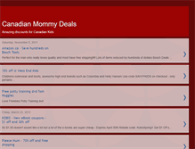 Tablet Screenshot of dealsforcanucks.blogspot.com