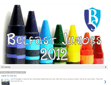 Tablet Screenshot of belfastjuniors2012.blogspot.com