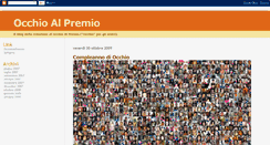 Desktop Screenshot of occhioalpremio.blogspot.com