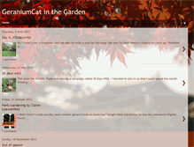 Tablet Screenshot of geraniumcat.blogspot.com