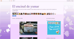 Desktop Screenshot of elencinaldeyumar.blogspot.com