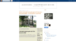 Desktop Screenshot of aldingercartwright.blogspot.com