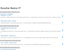 Tablet Screenshot of escucharmusica-17.blogspot.com
