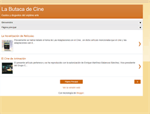 Tablet Screenshot of labutacadecine.blogspot.com