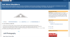 Desktop Screenshot of just-blackberry.blogspot.com