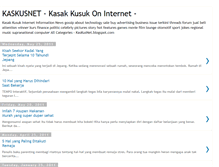 Tablet Screenshot of kaskusnet.blogspot.com