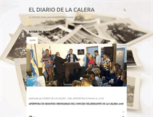 Tablet Screenshot of eldiariodelacalera.blogspot.com