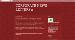 Desktop Screenshot of corporatenewsletters2.blogspot.com