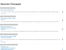 Tablet Screenshot of heuristic-fencepost.blogspot.com