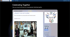 Desktop Screenshot of celebratingtogether.blogspot.com