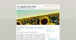 Desktop Screenshot of eljuguitodelavida.blogspot.com