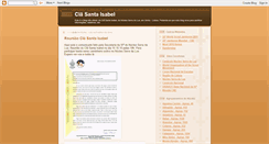 Desktop Screenshot of clasantaisabel.blogspot.com