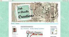 Desktop Screenshot of inkadoodlecreations.blogspot.com