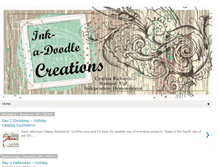 Tablet Screenshot of inkadoodlecreations.blogspot.com