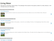 Tablet Screenshot of mission-livingwater.blogspot.com