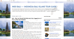 Desktop Screenshot of indobali.blogspot.com