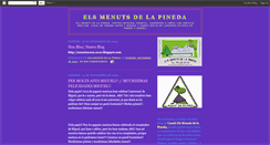 Desktop Screenshot of elsmenutsdelapineda.blogspot.com